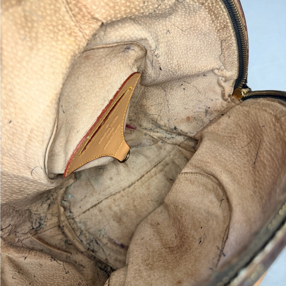 Louis Vuitton Ellipse PM Monogram Authentic Repair Project Interior Damage - Picture 5 of 16